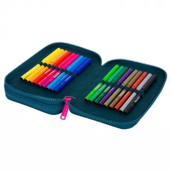 CoolPack Jumper 2 Sunny Day Estojo escolar de dois andares com equipamento