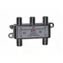 Distribuidor de sinal TV/SAT CORAB de 4 vias 5-2400 MHz com passagem DC