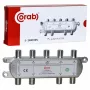 CORAB distribuidor de 8 vias 5-2400 MHz com passagem DC