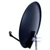 Antena parabólica CORAB 80 cm escura (ASC-800M-C) - Antena parabólica offset