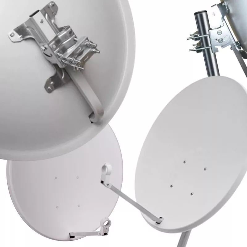 CORAB Antena Parabólica 90 cm Standard Branco (COR-900SAE-J) - Satélite