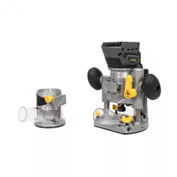 Fresadora de tupia a bateria DB18V-061 18V sem escovas com base fixa e base de imersão