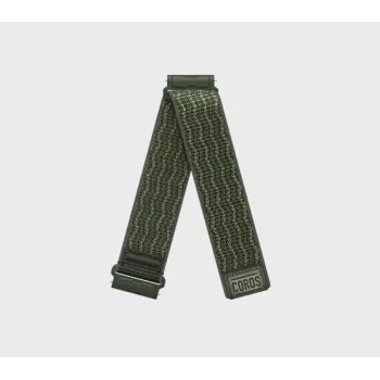 Pulseira de nylon COROS NOMAD, verde, comprida
