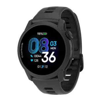 COROS PACE 4 relógio desportivo GPS, silicone, preto