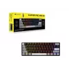 Teclado gaming CORSAIR CLIPPER PRO MINI 60 Hall Effect preto