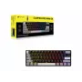 Teclado gaming CORSAIR CLIPPER PRO MINI 60 Hall Effect preto