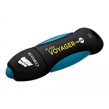 CORSAIR Flash Voyager 256GB USB-A 3.2 Gen 1 pen drive (preto/azul)