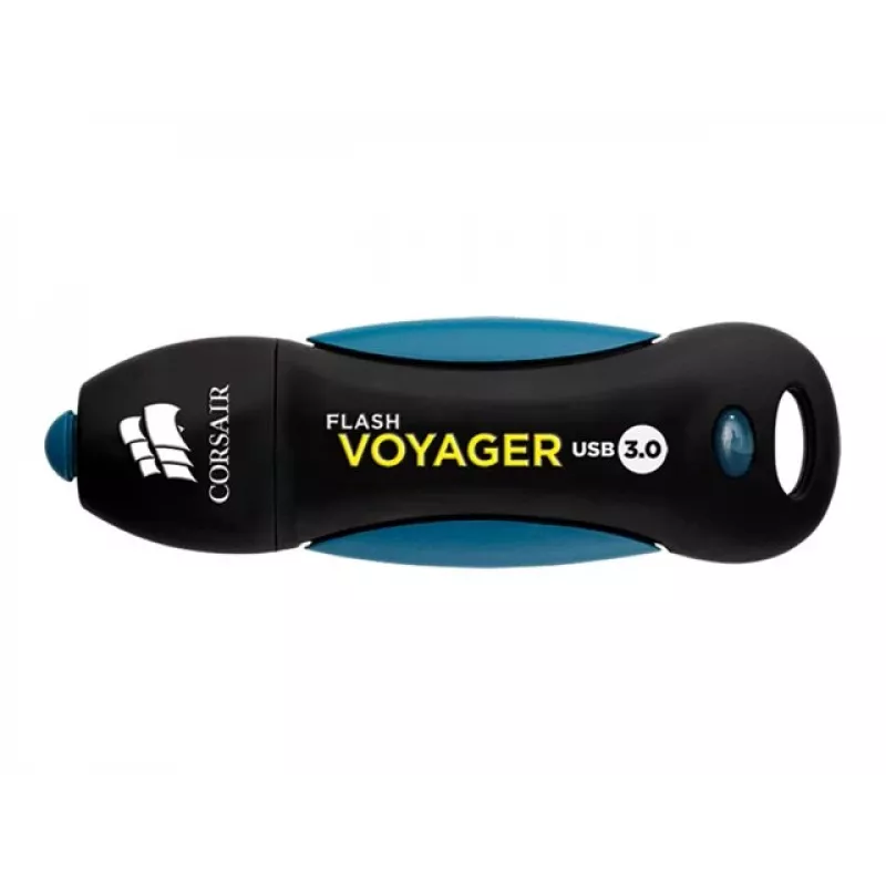 CORSAIR Flash Voyager 256GB USB-A 3.2 Gen 1 pen drive (preto/azul)