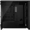 Corsair FRAME 5000D WOOD RS Caixa de PC mid-tower, preto/nogueira, E-ATX, ATX, Micro-ATX, Mini-ITX, aço/vidro temperado/plástico/madeira de nogueira, gaming