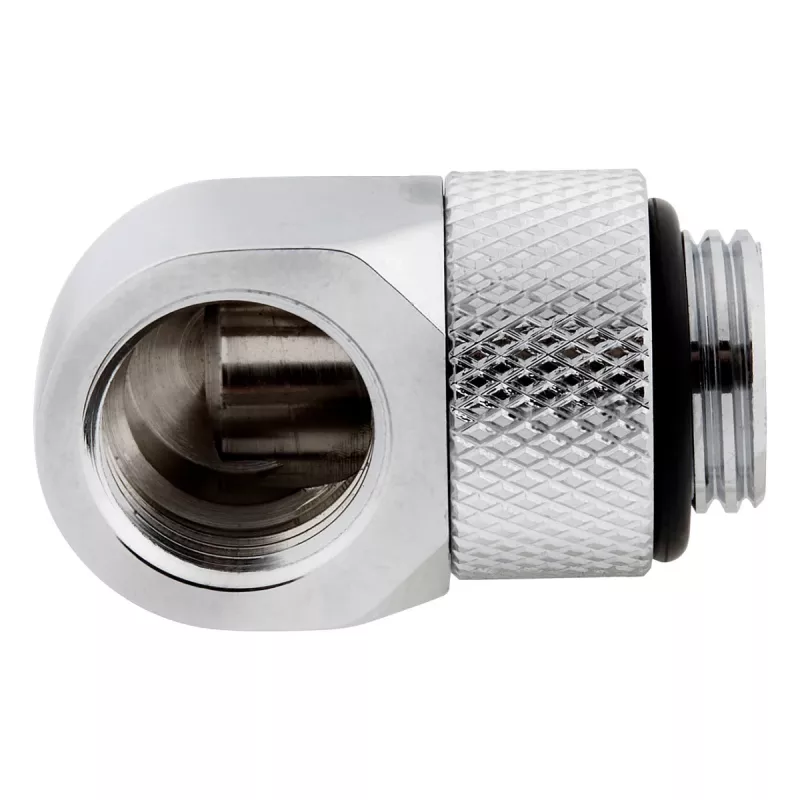 Corsair Hydro X Series adaptador rotativo 90° G1/4 inch cromado (pack de 2) – CX-9055008-WW