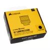CORSAIR Hydro X Series XF compressão, reta G1/4 inch rosca macho para 13/10mm tubo flexível, preto – pack de 4