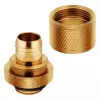 Corsair Hydro X Series XF Compression G1/4 13/10 fittings pack de quatro - dourado