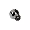 Corsair Hydro X Series XF Divisor em Y rotativo G1/4 macho para 2x G1/4 fêmea - Chrome Silver