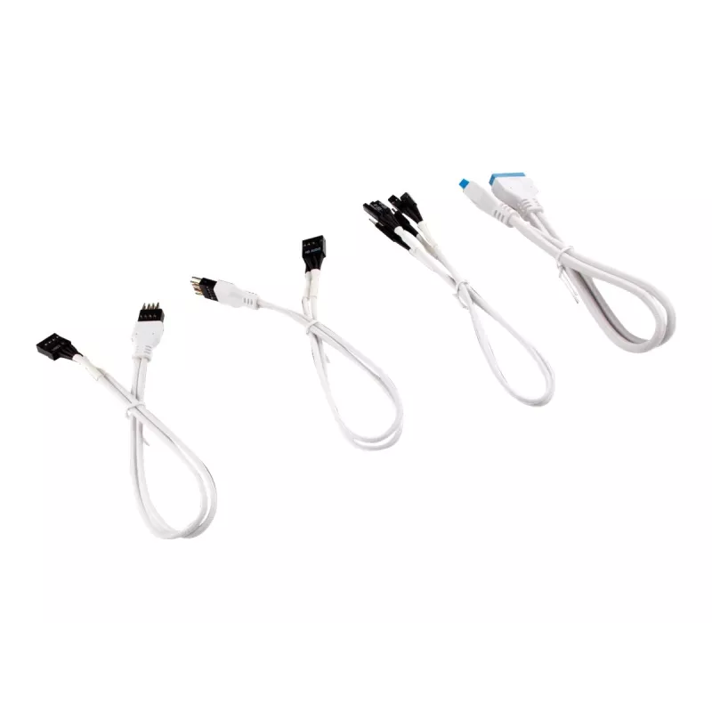 Corsair Kit de extensão premium para painel frontal com revestimento - 30cm (preto)