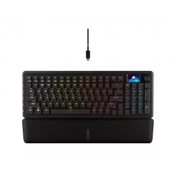 Teclado mecânico para gaming CORSAIR VANGUARD 96 com switches CORSAIR MLX Plasma