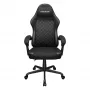 Cadeira gaming COUGAR Fusion EX Gold F preta com detalhes dourados