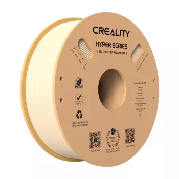 Filamento Creality Hyper PLA (bege) - 1,75 mm para impressora 3D