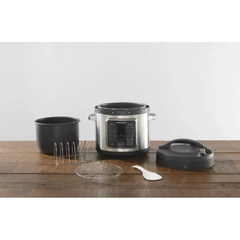 Panela de cozedura lenta Crock-Pot CSC062X 5,6 L 1400 W preta, aço inoxidável
