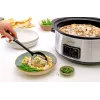 Panela de cozedura lenta Crock-Pot CSC112X 6,5 litros (prateada)