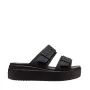 Crocs Brooklyn Low Sandálias de cunha de mulher preto EU 38-39