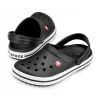 Tamancos Crocs Crocband unissexo pretos, brancos