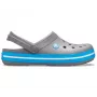 Tamancos Crocs Crocband unissexo cinzento, azul, branco