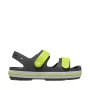 Sandálias Crocs Crocband Cruiser criança grafite amarelo tamanho 30-31
