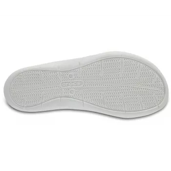 Sandálias Crocs Swiftwater para mulher preto branco 36-37