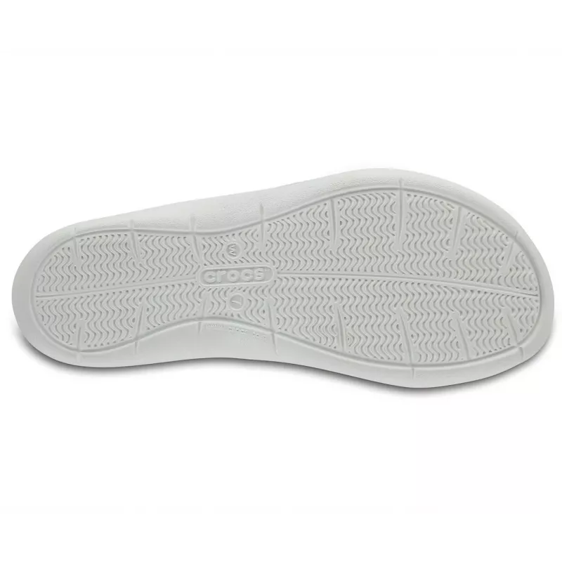 Sandálias Crocs Swiftwater para mulher preto branco 36-37