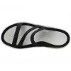 Sandálias Crocs Swiftwater para mulher preto branco 36-37