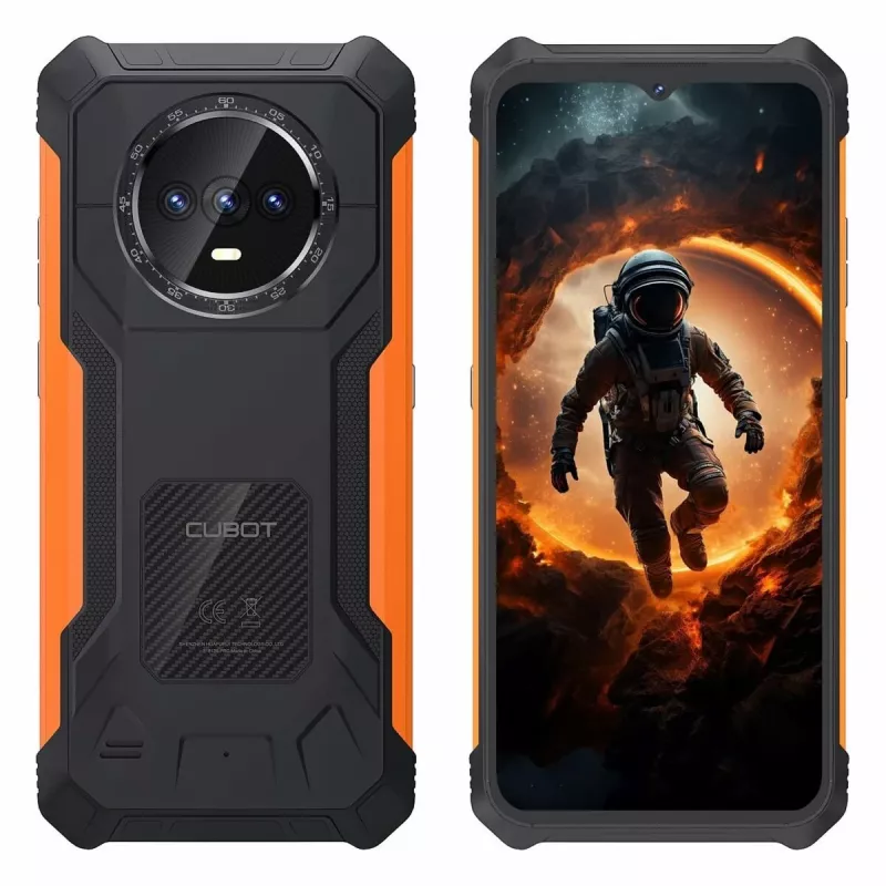 CUBOT KINGKONG ES 6+128GB preto+laranja OEM