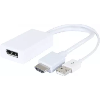 Conversor ativo de sinal de vídeo DisplayPort para HDMI CUC Exertis Connect 127389 4K UHD 60Hz preto
