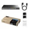 Cudy GS1018PS2 Switch Gigabit PoE+ de 16 portas com 2 portas uplink e 2 slots SFP 200W