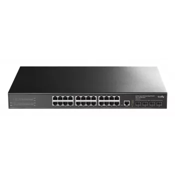 Switch Gigabit gerido CUDY GS5024S4, 24 portas 10/100/1000 Mbps, 4x 10G SFP+, L2+