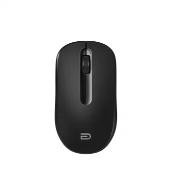 CUDY MS9922_Preto Rato ótico sem fios 2.4G, 800/1200/1600 DPI, preto