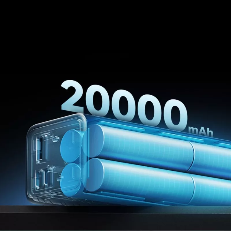 Power bank Cuktech CUKP200XGLGR 20000 mAh 100W cinzento