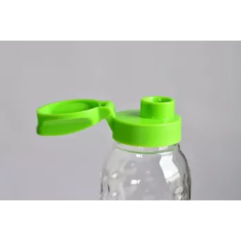 Curver Bottle Dots garrafa 0,45L transparente/verde