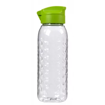Curver Bottle Dots garrafa 0,45L transparente/verde