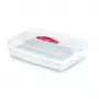 CURVER caixa de transporte para bolos retangular 45x29,5x11,1 cm branca