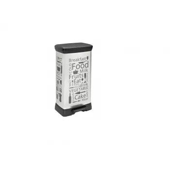 CURVER Balde de pedal 50L / IML Kitchen Silver