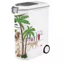 CURVER PetLife Recipiente para ração 20 kg 54 L Antracite/Verde