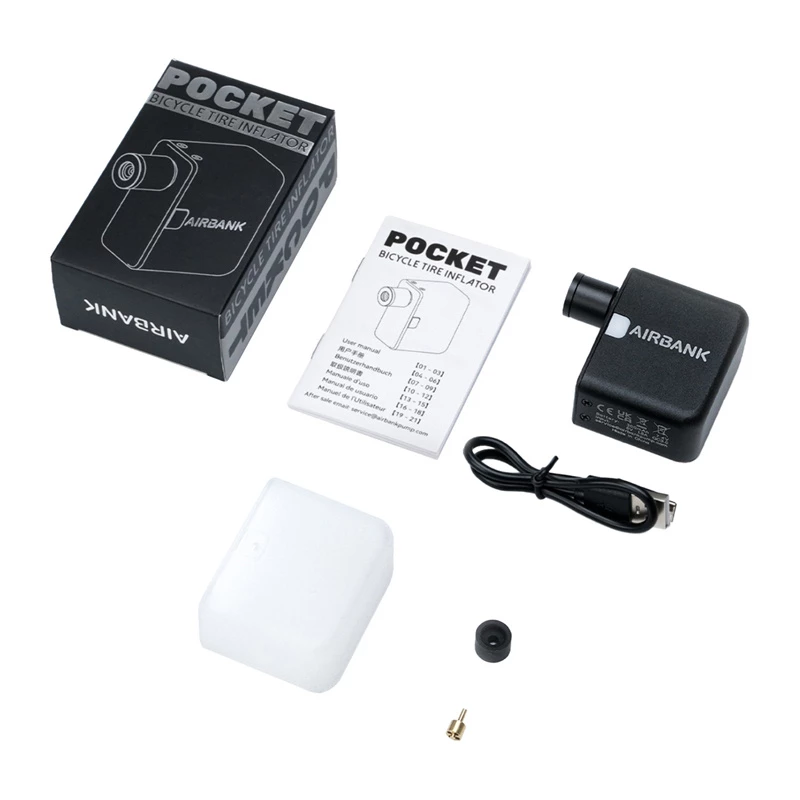 Bomba de bicicleta mini CYCPLUS AS1 POCKET AIRBANK
