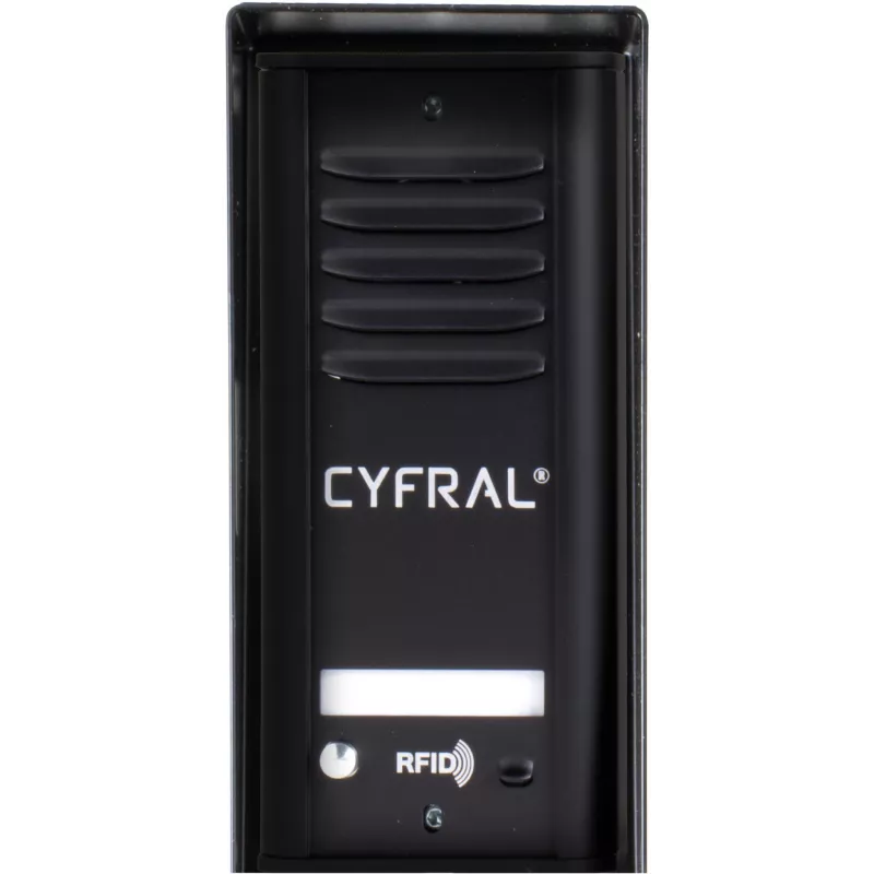 Kit de intercomunicador CYFRAL COSMO 1-Tenant preto