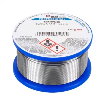 CYNEL rolo de estanho 2,5 mm 250 g Sn60Pb40 fio de solda com núcleo de colofónia