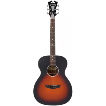 D'Angelico Premier Tammany LS Guitarra eletroacústica Vintage Sunburst
