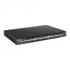 D-Link DGS-1520-52MP Switch gerido Gigabit PoE+ de 52 portas com 4 uplinks SFP+ 10G, montagem em rack