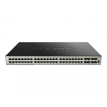 D-Link DGS-3630-52TC Switch L3 Managed Stackable - 48x Gigabit + 4x 10G SFP+, para rack