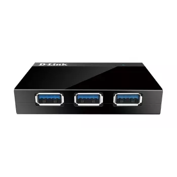 Hub USB 3.0 de 4 portas D-Link DUB-1340 - preto