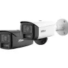 DAHUA 6MP Bullet IP Kamera com luz quente, Active Deterrence, objetiva 3,6mm, IP67, preto