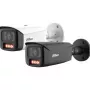 DAHUA 6MP Bullet IP Kamera com luz quente, Active Deterrence, objetiva 3,6mm, IP67, preto